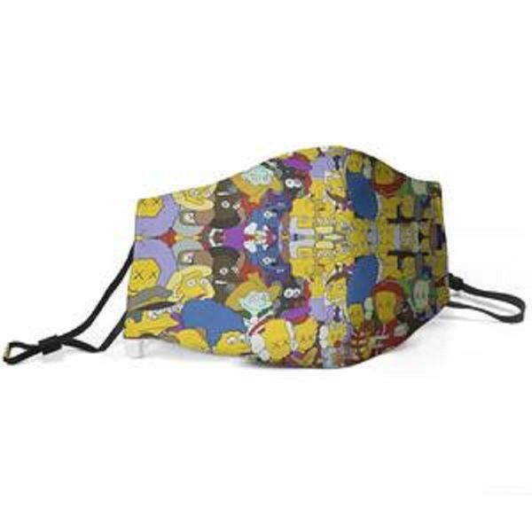 women men face mask dust mask muffle kaws companion plush printed with adjustable ear hook mask, Silver
women men face mask dust mask muffle kaws companion plush printed with adjustable ear hook mask, Silver