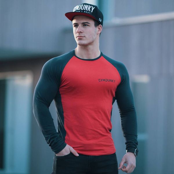 muscle aesthetics brother fitness men's running long sleeve base shirt pure cotton long sleeve base shirt joint raglan, White;black
muscle aesthetics brother fitness men's running long sleeve base shirt pure cotton long sleeve base shirt joint raglan, White;black
