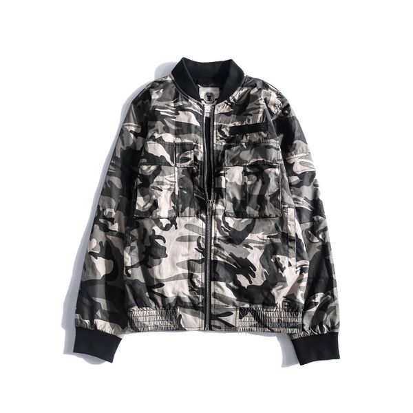 bomber jacket men new brand autumn designer fashion casual stand collar street camo jacket hip hop suit flying pilot coats, Black;brown
bomber jacket men new brand autumn designer fashion casual stand collar street camo jacket hip hop suit flying pilot coats, Black;brown