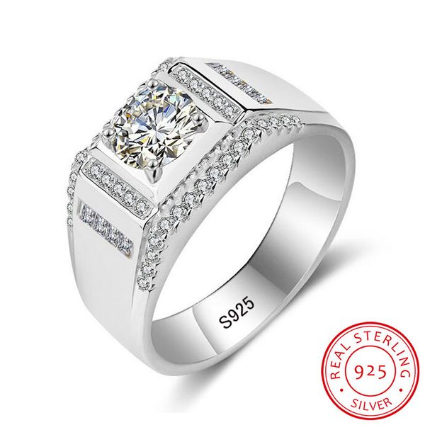 original brand male engagement jewelry rings real 925 sterling silver ring simulated cz zircon wedding rings for men m015, Slivery;golden
original brand male engagement jewelry rings real 925 sterling silver ring simulated cz zircon wedding rings for men m015, Slivery;golden
