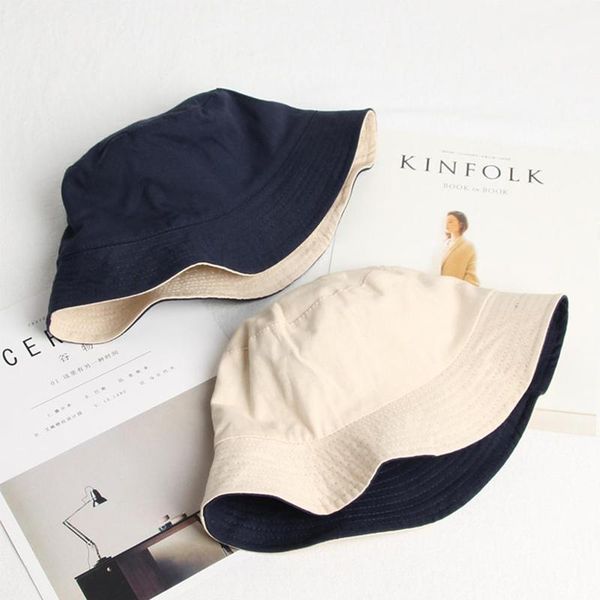 2019 men women fisherman hats solid double sided bucket hat sun shading hat double-sided reversible wear casual trendy, Blue;gray
2019 men women fisherman hats solid double sided bucket hat sun shading hat double-sided reversible wear casual trendy, Blue;gray