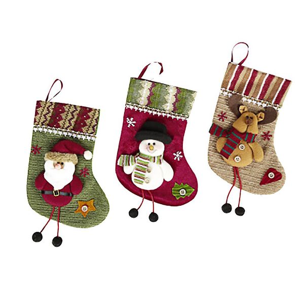 3pcs/set christmas stocking candy gift bag cloth xmas tress hanging pendant ornaments festival decoration for home shop f1127
3pcs/set christmas stocking candy gift bag cloth xmas tress hanging pendant ornaments festival decoration for home shop f1127