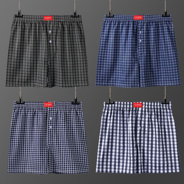 new men sleep bottoms simple shorts blue plaid summer male short pants loose home wear pyamas casual home clothes, Black;brown
new men sleep bottoms simple shorts blue plaid summer male short pants loose home wear pyamas casual home clothes, Black;brown