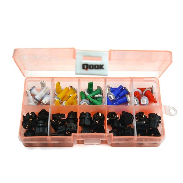 30 sets car auto pc74 t5 led twist socket instrument panel cluster plug dash light mix bulb with t5 lamp socket
30 sets car auto pc74 t5 led twist socket instrument panel cluster plug dash light mix bulb with t5 lamp socket
