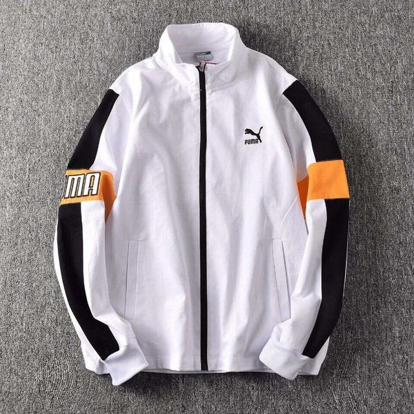 new spring autumn fashion windrunner thin jacket coat long sleeve patchwork active men jackets 968579, Black;brown