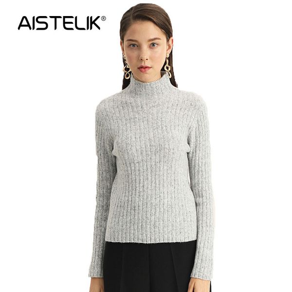 women's sweaters aistelik2021 autumn and winter high-necked pullover sweater loose long-sleeved shirt wild thick bottoming, White;black
women's sweaters aistelik2021 autumn and winter high-necked pullover sweater loose long-sleeved shirt wild thick bottoming, White;black