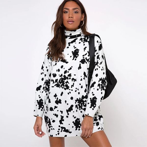 casual dresses white dot print long sleeve dress o neck cotton elastic loose woman streetwear summer outdoor 2021 dressed vestido, Black;gray
casual dresses white dot print long sleeve dress o neck cotton elastic loose woman streetwear summer outdoor 2021 dressed vestido, Black;gray