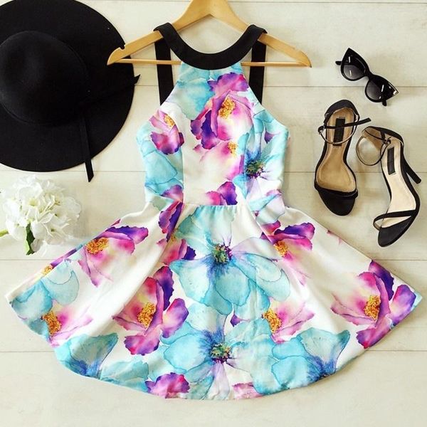 candy fancyinn women dress strap sleeve o-neck backless design tropical floral print summer fashion sell, Black;gray
candy fancyinn women dress strap sleeve o-neck backless design tropical floral print summer fashion sell, Black;gray