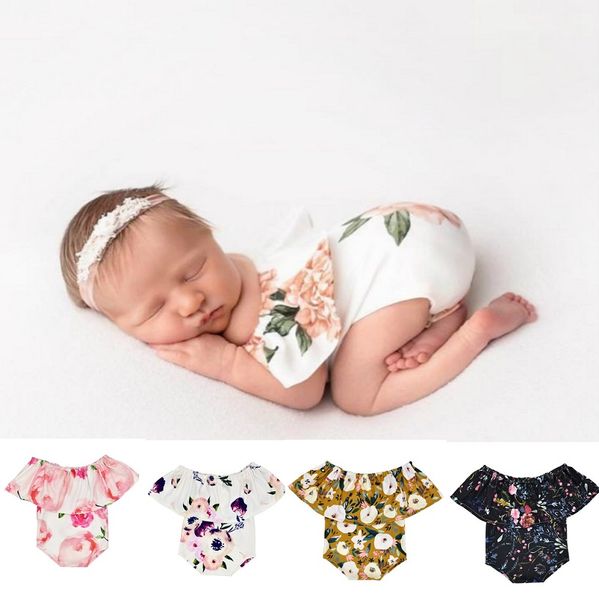 newborn baby girl flower color sleeveless off shoulder romper jumpsuit outfit newborn pgraph props, Blue
newborn baby girl flower color sleeveless off shoulder romper jumpsuit outfit newborn pgraph props, Blue