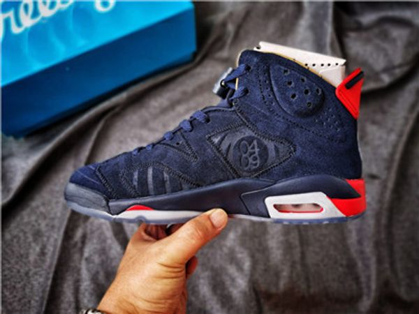 factory 6s j6 women basketball shoes classic blue and red low cut cool good sneakers with box and socks 1
factory 6s j6 women basketball shoes classic blue and red low cut cool good sneakers with box and socks 1