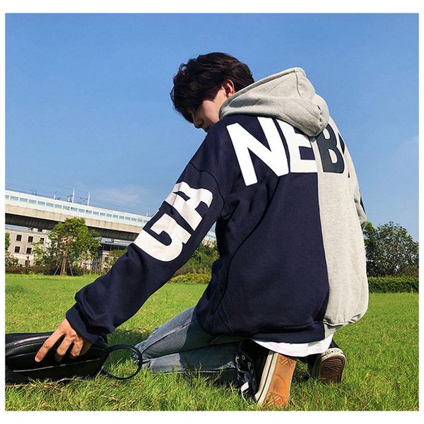 2019 spring and autumn new men's tide korean version fashion of the loose hoodie bf harajuku style couple spring and autumn new, Black
2019 spring and autumn new men's tide korean version fashion of the loose hoodie bf harajuku style couple spring and autumn new, Black