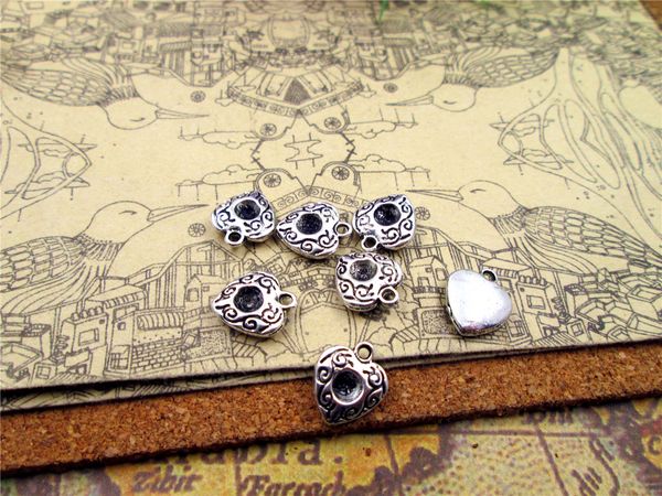 75pcs-- 10*12mm antique silver one side 3d heart charms handmade charms pendants jewelry findings, Bronze;silver
75pcs-- 10*12mm antique silver one side 3d heart charms handmade charms pendants jewelry findings, Bronze;silver