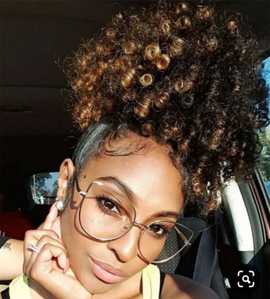 fake curly blonde ponytail hair extension clip in wrap around virgin pony tail kinky curl yaki hairpiece hair piece for women girl lady, Black
fake curly blonde ponytail hair extension clip in wrap around virgin pony tail kinky curl yaki hairpiece hair piece for women girl lady, Black