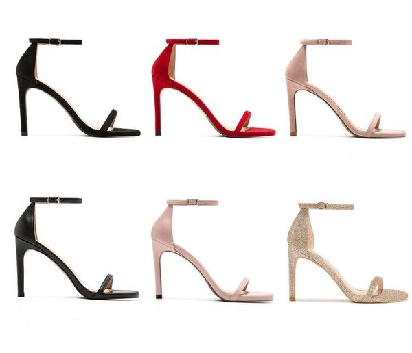 luxury women high heels shoes open toes sandals genuine leather party wedding dress shoes designer fashion lady stiletto heel, Black
luxury women high heels shoes open toes sandals genuine leather party wedding dress shoes designer fashion lady stiletto heel, Black