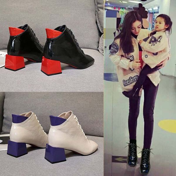 2019 autumn new women's pu leather high heels boots women winter boots ankle for women shoes chaussure bottes femme, Black
2019 autumn new women's pu leather high heels boots women winter boots ankle for women shoes chaussure bottes femme, Black