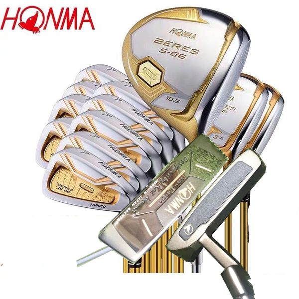 new complete set honma s-06 4 stars golf clubs driver #3 #5 fairway woods+golf irons set+golf putter ups/fedex
new complete set honma s-06 4 stars golf clubs driver #3 #5 fairway woods+golf irons set+golf putter ups/fedex