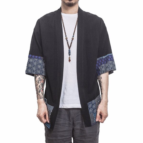 2019 men kimono traditional open stitch shirt men cotton linen shirts male three quarter sleeve shirt harajuku mens clothing 5xl, White;black
2019 men kimono traditional open stitch shirt men cotton linen shirts male three quarter sleeve shirt harajuku mens clothing 5xl, White;black