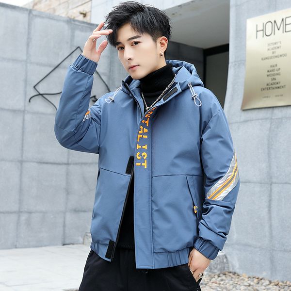 2019 new style men workwear cotton coat winter trend of fashion korean-style cotton-padded jacket men's thick casual cotton-padd, Black
2019 new style men workwear cotton coat winter trend of fashion korean-style cotton-padded jacket men's thick casual cotton-padd, Black