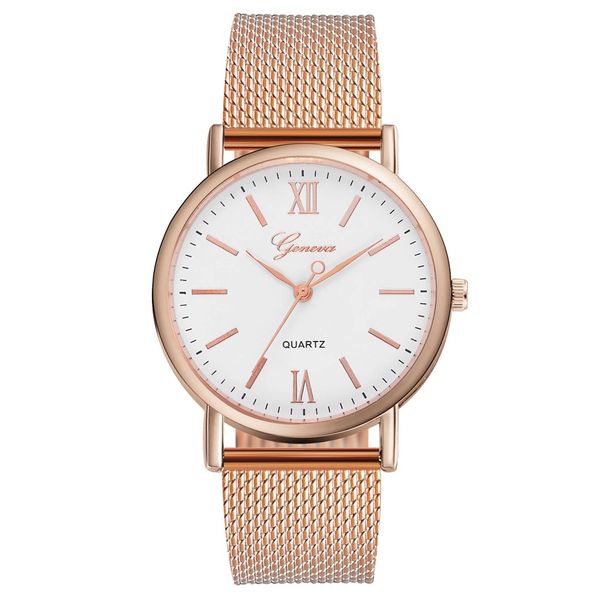 2019 geneva belt watch women's men's quartz watch couple wrist fashion new watches, Slivery;brown
2019 geneva belt watch women's men's quartz watch couple wrist fashion new watches, Slivery;brown