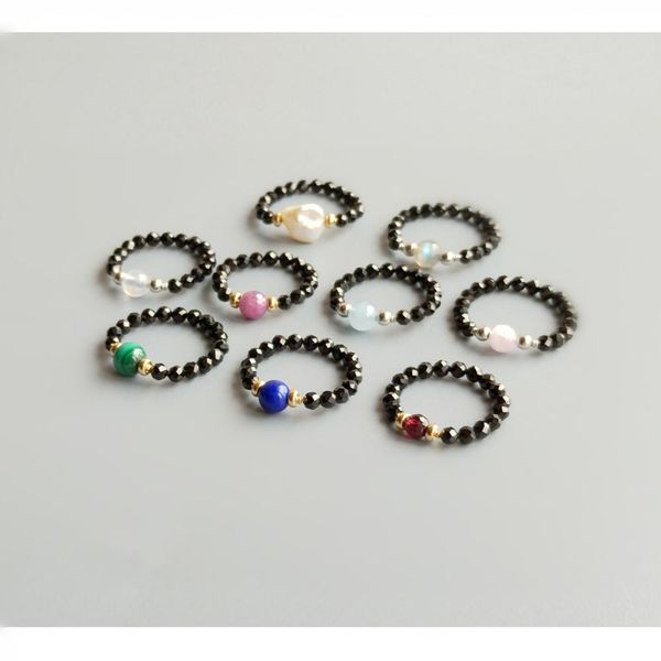 lii ji fashion ring genuine stone black spinel labradorite lapi lazuli ruby moonstone aquamarine garnet pearl 925 sterling silver handmade, Golden;silver
lii ji fashion ring genuine stone black spinel labradorite lapi lazuli ruby moonstone aquamarine garnet pearl 925 sterling silver handmade, Golden;silver