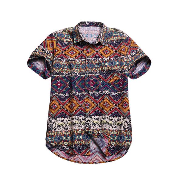 men fun colorful print pocket shirts funny orange blue geometric printed casual blouse tropical hawaiian passion style male, White;black
men fun colorful print pocket shirts funny orange blue geometric printed casual blouse tropical hawaiian passion style male, White;black