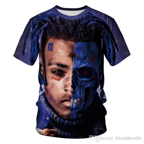 rip xxxtentacion mens tshirts 3d digital printed short sleeved fashion usa rapper male tshirts teenagers designer summer clothes, White;black
rip xxxtentacion mens tshirts 3d digital printed short sleeved fashion usa rapper male tshirts teenagers designer summer clothes, White;black
