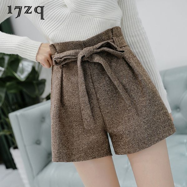 17zq 2018 new woollen shorts female show thin tie casual broad leg middle and high waist elegant and intellectual shorts p279, White;black
17zq 2018 new woollen shorts female show thin tie casual broad leg middle and high waist elegant and intellectual shorts p279, White;black