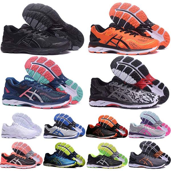 ASIC GEL-KAYANO 23 Мужчины Женщины Теннисные кроссовки Тройки Белые черные беговые кросс 
ASIC GEL-KAYANO 23 Мужчины Женщины Теннисные кроссовки Тройки Белые черные беговые кросс