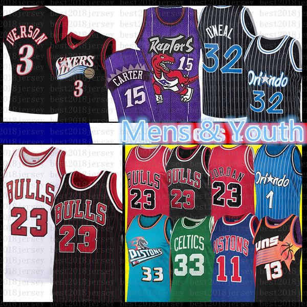 vince 23 michael 3 allen carter larry iverson bird basketball jersey grant isiah hill thomas penny shaquille hardaway o'neal steve bull, Black;red
vince 23 michael 3 allen carter larry iverson bird basketball jersey grant isiah hill thomas penny shaquille hardaway o'neal steve bull, Black;red