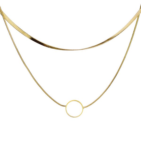 flat blade snake chain necklace for women punk simple personalized jewelry double layer collar link choker female birthday gifts, Silver
flat blade snake chain necklace for women punk simple personalized jewelry double layer collar link choker female birthday gifts, Silver