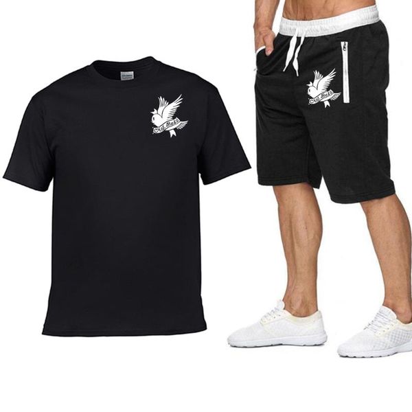 tracksuit suit t-shirt + shorts two-piece sportswear printed animal male solid color round neck short sleeve summer round neck, Gray
tracksuit suit t-shirt + shorts two-piece sportswear printed animal male solid color round neck short sleeve summer round neck, Gray