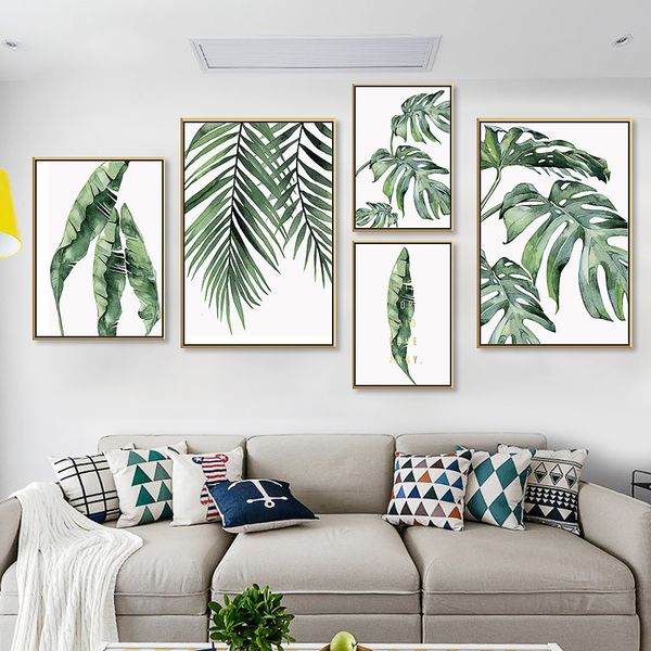 new green plant leaf wall art style poster nordic canvas picture small fresh children's room a4 kitchen wall painting home decor
new green plant leaf wall art style poster nordic canvas picture small fresh children's room a4 kitchen wall painting home decor