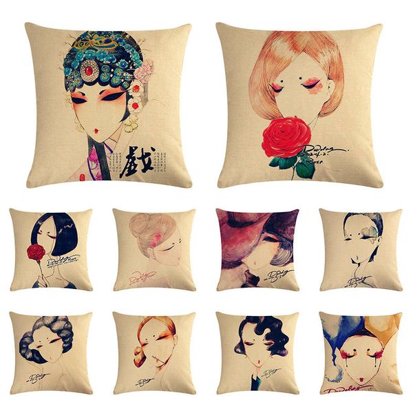 girl cushion cover decor cute cartoon pillow cover cotton linen portrait pillowcase housse de coussin cojines pillow case 1449
girl cushion cover decor cute cartoon pillow cover cotton linen portrait pillowcase housse de coussin cojines pillow case 1449