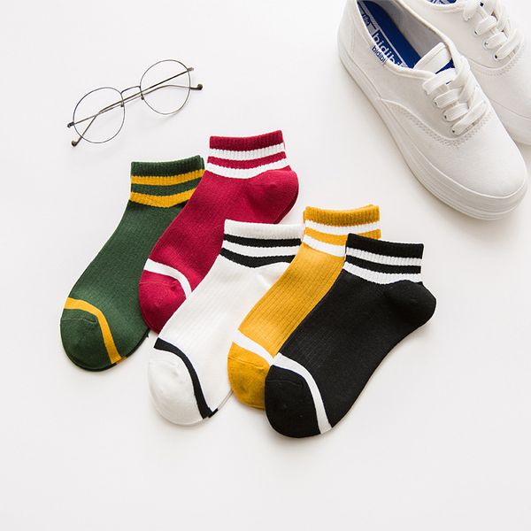 spring and summer new style socks wholesale orange days cotton goods sports college style two bars women's socks pure cott, Black;white
spring and summer new style socks wholesale orange days cotton goods sports college style two bars women's socks pure cott, Black;white
