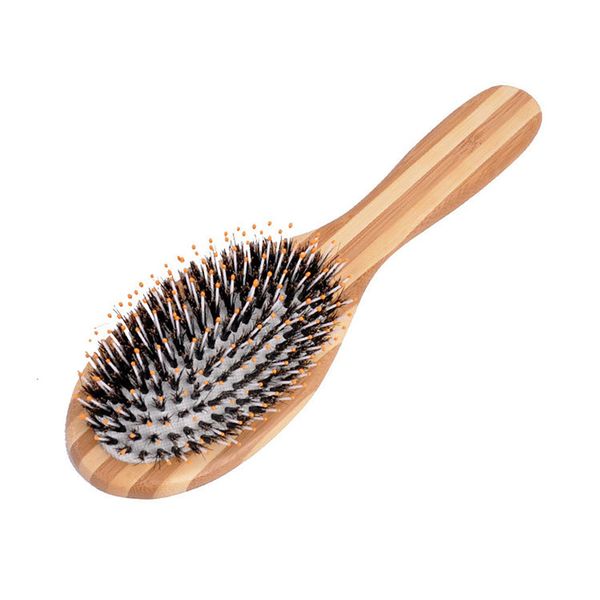 1pc natural wood hair brush comb detangling scalp massage hair comb antistatic wooden bristle cushion hairbrush for thick curl h, Silver
1pc natural wood hair brush comb detangling scalp massage hair comb antistatic wooden bristle cushion hairbrush for thick curl h, Silver