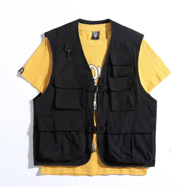 outdoor t-shirts hiking fishing pockets vest function tactical waistcoat men women teeanger sleeveless jackets advertising, Gray;blue
outdoor t-shirts hiking fishing pockets vest function tactical waistcoat men women teeanger sleeveless jackets advertising, Gray;blue