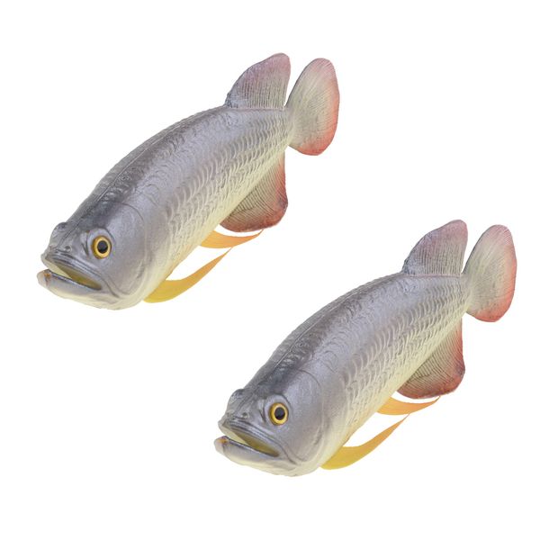 2 pieces simulated fish set realistic fake fish model for kids pretend play, home decor, market display, pgraphy prop toys
2 pieces simulated fish set realistic fake fish model for kids pretend play, home decor, market display, pgraphy prop toys
