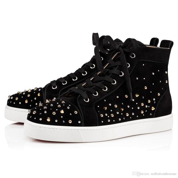 новые товары тапки! пара high tops обувь роскошный красный подошвы шипы обувь cube mens flat suede black suede с золотой шпильки с коробкой
новые товары тапки! пара high tops обувь роскошный красный подошвы шипы обувь cube mens flat suede black suede с золотой шпильки с коробкой
