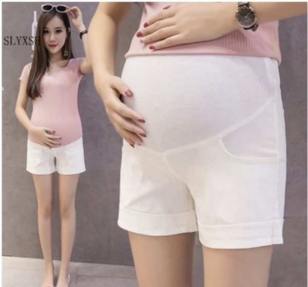 maternity pants shorts 2018 summer thin abdominal all-match high elastic pregnant women clothes go out holiday, White
maternity pants shorts 2018 summer thin abdominal all-match high elastic pregnant women clothes go out holiday, White