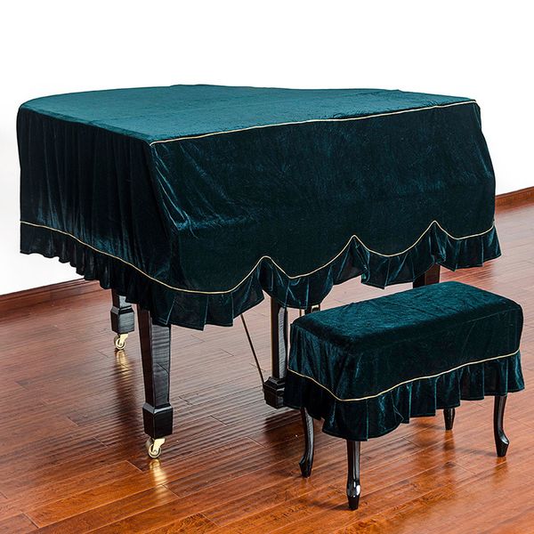 1pc gold velvet bordered grand piano dust cover with stool cover home decoration textile cover kq001
1pc gold velvet bordered grand piano dust cover with stool cover home decoration textile cover kq001