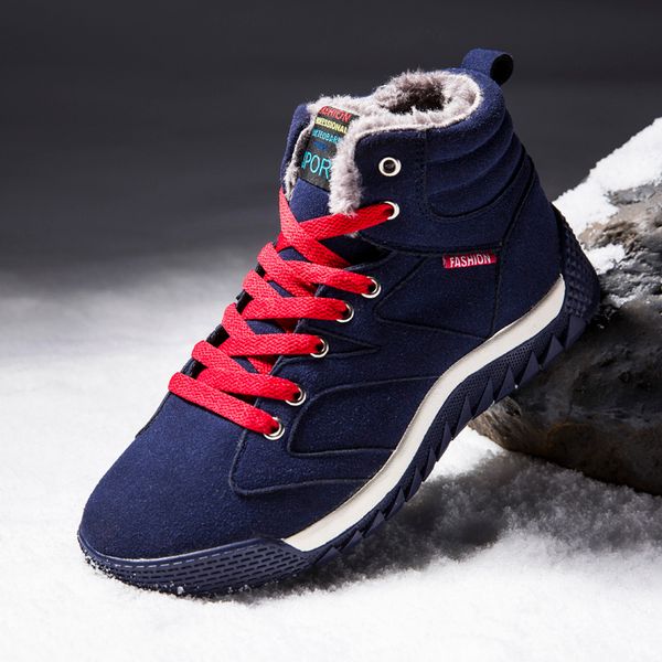 boots new winter men's boots warm wool sneakers outdoor athletic sport shoes comfortable running shoes sales, Black
boots new winter men's boots warm wool sneakers outdoor athletic sport shoes comfortable running shoes sales, Black