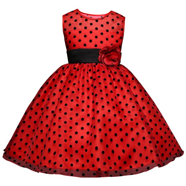 summer flower polka dots girl dress red white wedding princess party kids dress teenage formal tutu dresses children's clothing, Red;yellow
summer flower polka dots girl dress red white wedding princess party kids dress teenage formal tutu dresses children's clothing, Red;yellow