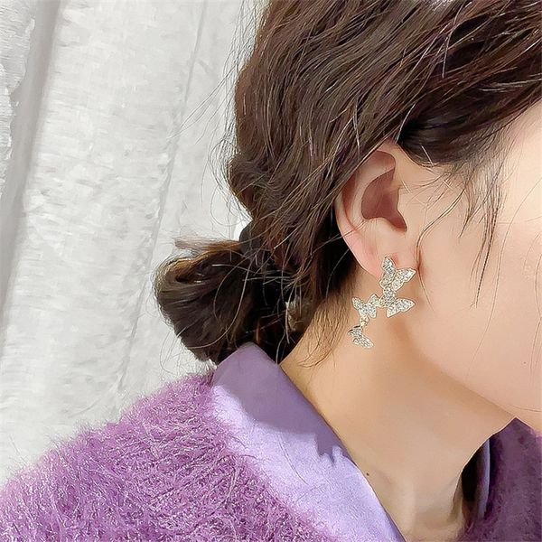 vintage rhinestone butterfly drop earrings for women fashion gold silver color pendant long dangle earrings jewelry
vintage rhinestone butterfly drop earrings for women fashion gold silver color pendant long dangle earrings jewelry