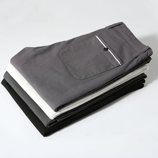 new men white gray black classic style business casual pants simple solid slim fashion cotton skinny trousers office work pants
new men white gray black classic style business casual pants simple solid slim fashion cotton skinny trousers office work pants