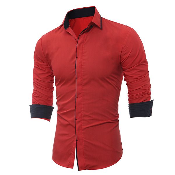men's fashion casual long sleeve solid business formal shirt 2019 brand new men shirt male dress shirts social blouse y, White;black
men's fashion casual long sleeve solid business formal shirt 2019 brand new men shirt male dress shirts social blouse y, White;black