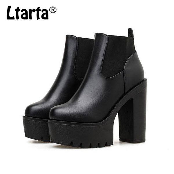 ltarta 2020 women boots autumn winter casual thick thick with round head sleeve high heel boots ankle women 13cm jxq, Black
ltarta 2020 women boots autumn winter casual thick thick with round head sleeve high heel boots ankle women 13cm jxq, Black