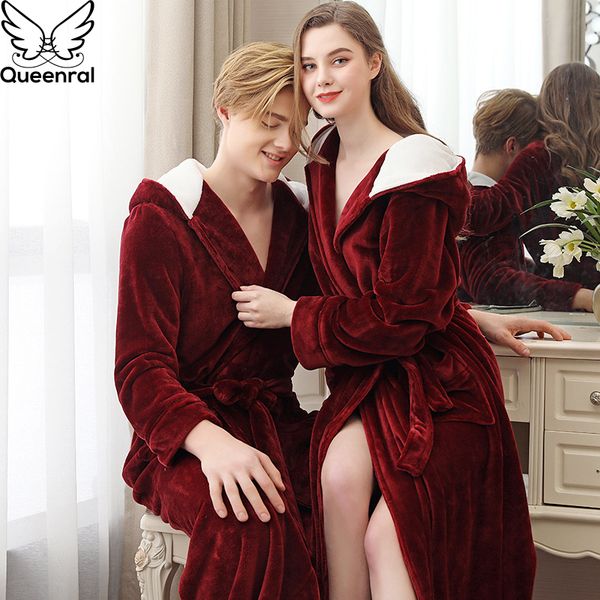 queenral male/female bathrobe nightgown winter sleepwear thick warm home clothes for men/women lovers dressing gowns xl xxxl, Black;red
queenral male/female bathrobe nightgown winter sleepwear thick warm home clothes for men/women lovers dressing gowns xl xxxl, Black;red