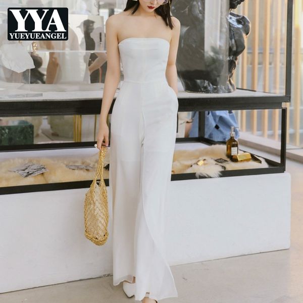 white off shoulder wide leg jumpsuits 2019 summer ladies elegant slim bodysuit party club rompers fashion clothing office lady, Black;white
white off shoulder wide leg jumpsuits 2019 summer ladies elegant slim bodysuit party club rompers fashion clothing office lady, Black;white