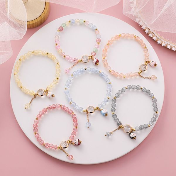 crystal bracelet for women fashion kitten jewelry lady wrist accessories decor ornament@88, Black
crystal bracelet for women fashion kitten jewelry lady wrist accessories decor ornament@88, Black