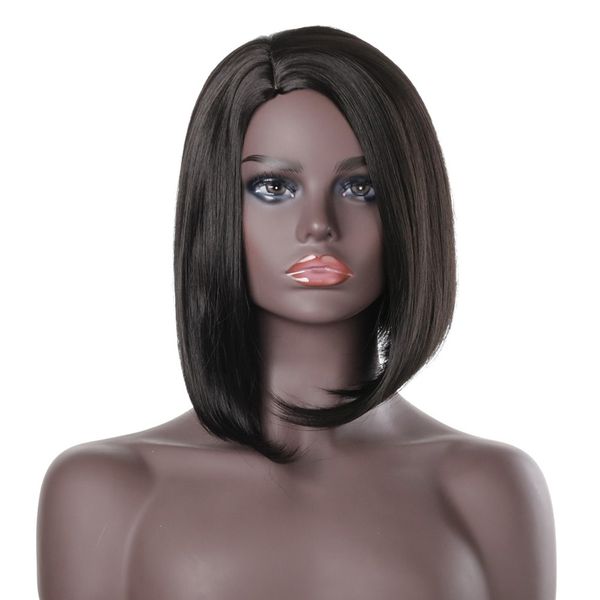 europe america fashion women realistic hair wigs short straight hair black 30cm 12in
europe america fashion women realistic hair wigs short straight hair black 30cm 12in